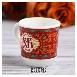 Пасхальная кружечка для святой воды «Храм», 30 мл