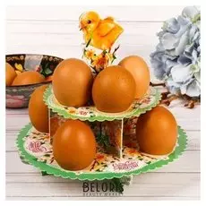 Пасхальная подставка на 8 яиц «Цыплёнок»