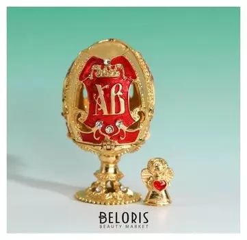 Пасхальное яйцо-шкатулка «Хв. ангел»