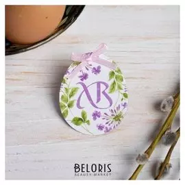 Пасхальный магнит с доп.элементом «Цветочное яйцо»