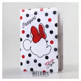 Паспортная обложка, минни маус