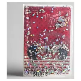 Паспортная обложка-шейкер, минни маус