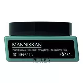 Паста для волос черная моделирующая Black Shaping Paste