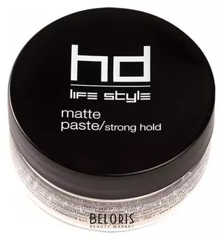 Матовая паста для моделирования прически сильной фиксации Matte paste