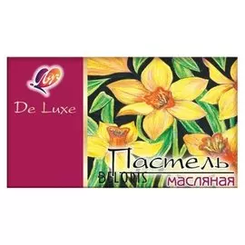 Пастель масляная люкс Луч 18 цв (? 10,5x90 мелки трехгр. формы),25с 1550-08