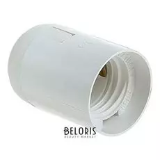 Патрон Tdm, е27, подвесной, термостойкий пластик, белый