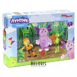 Пазл 104 элемента Лунтик