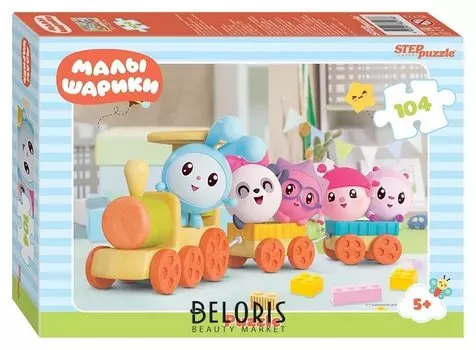Пазл 104 элемента Малышарики
