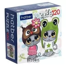 Пазл 120 элементов «Кототерапия»