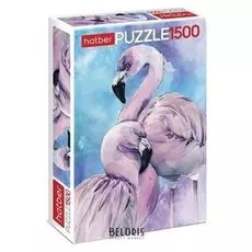 Пазл 1500 элементов Фламинго