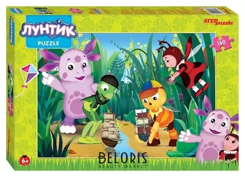 Пазл 160 элементов Лунтик