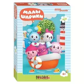 Пазл 160 элементов Малышарики