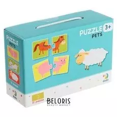 Пазл 24 элемента Домашние животные