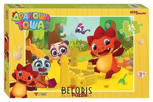 Пазл 24 элемента Дракоша Тоша