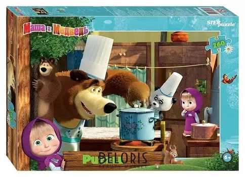 Пазл 260 элементов Маша и Медведь - 2