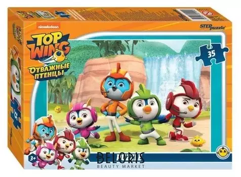 Пазл 35 элементов «Отважные птенцы»