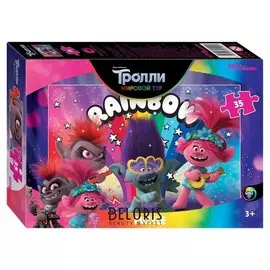 Пазл 35 элементов Тrolls - 2