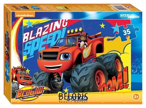 Пазл 35 элементов Вспыш и чудо-машинки