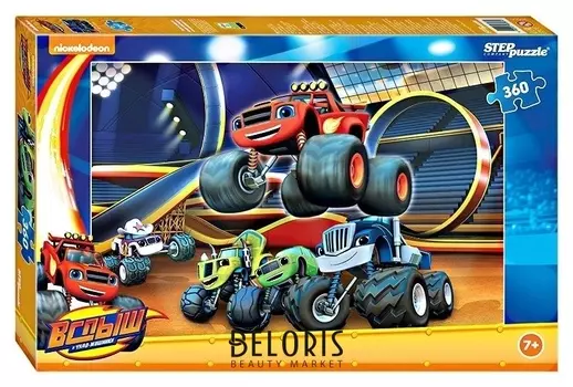 Пазл 360 элементов Вспыш и чудо-машинки