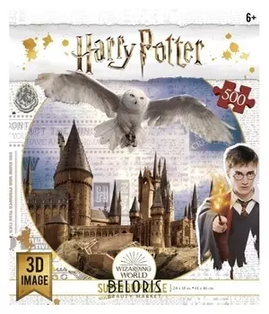 Пазл 3D Хогвартс и Букля 500 элементов