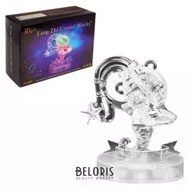 Пазл 3D кристаллический Знак зодиака Водолей 34 детали