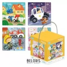 Пазл 4в 1 Профессии 72 элемента