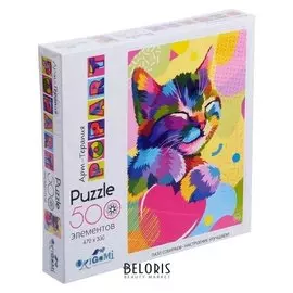 Пазл 500 элементов Поп-арт Котёнок