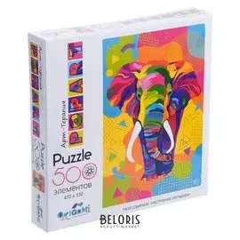 Пазл 500 элементов Поп-арт Слон