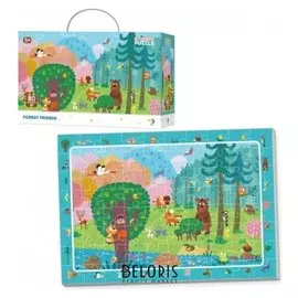 Пазл 80 элементов на внимательность Лесные друзья