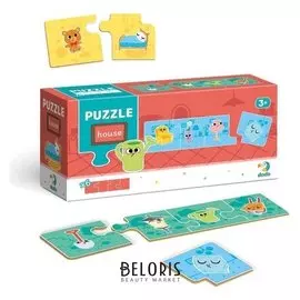 Пазл-ассоциации 24 элемента Дом