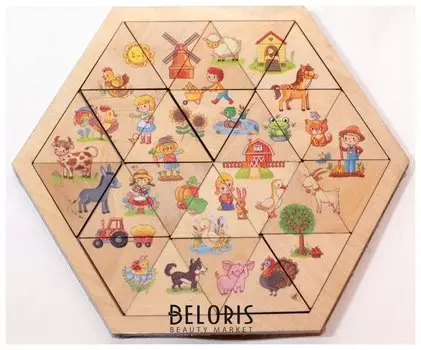 Пазл деревянный Ферма