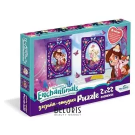 Пазл диптих из 2х по 22 элемента Дизайн-студия Фелисити и Лорна