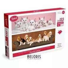 Пазл Диптих Кошечки-собачки