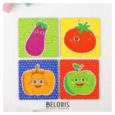 Пазл для малышей Фрукты-Овощи