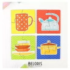 Пазл для малышей Посуда