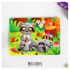 Пазл Еноты 12 элементов