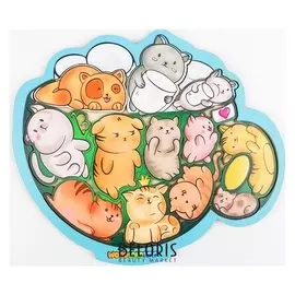 Пазл-головоломка Коты в кружке