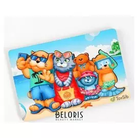 Пазл Котики на отдыхе