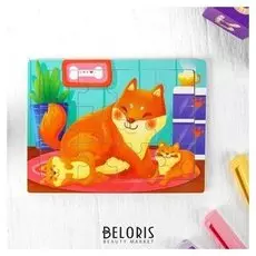 Пазл Лисички 12 элементов