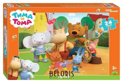 Пазл maxi 24 элемента Тима и Тома