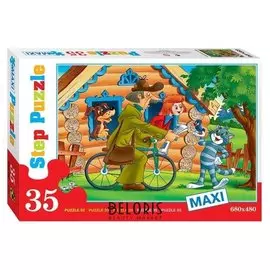 Пазл maxi 35 элементов "Простоквашино"