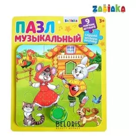 Пазл музыкальный Теремок