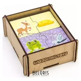 Пазл-набор Кто что ест