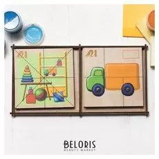 Пазл Сложи картинку. Игрушки