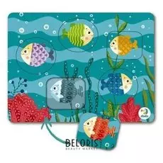 Пазл-сортер 5 элементов Рыбки