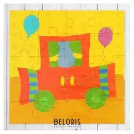 Пазл тонкий без основания, 20 элементов, виды