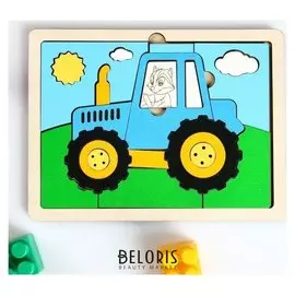 Пазл Трактор