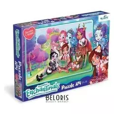 Пазл Всегда вместе + наклейки 104 элемента