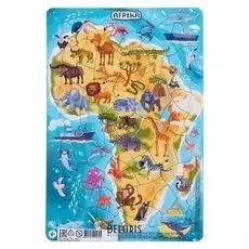 Пазл в рамке Африка 53 элемента