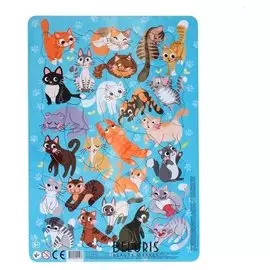 Пазл в рамке Коты 53 элемента